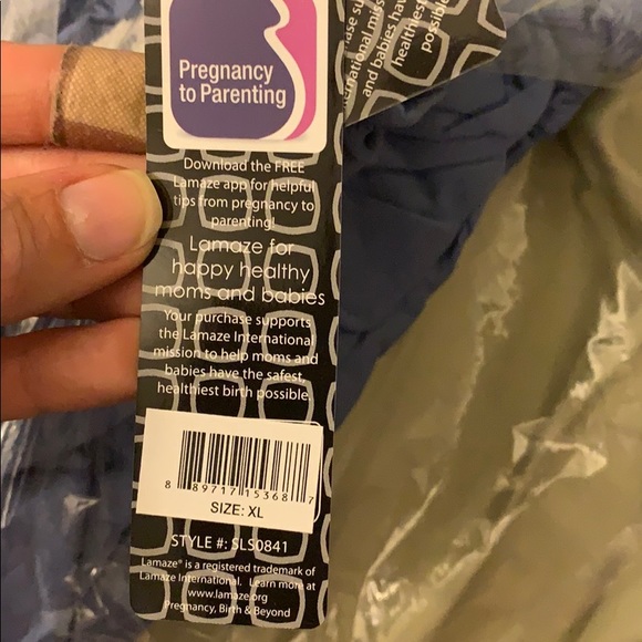 Maternity pajama  Women’s 2 PC size XL/ S NWT - Picture 5 of 5